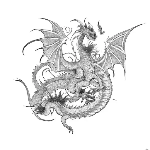A Fashion-forward Asian-inspired Dragon Design
