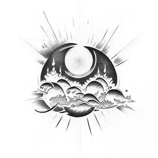 Arm Band With Sunrise And Sunset