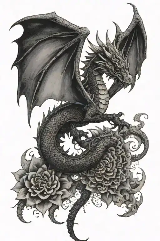 Dragon And Mandala