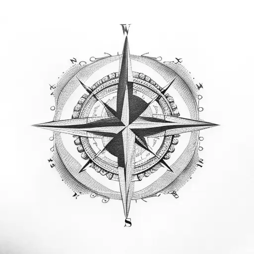 Compass With Dove