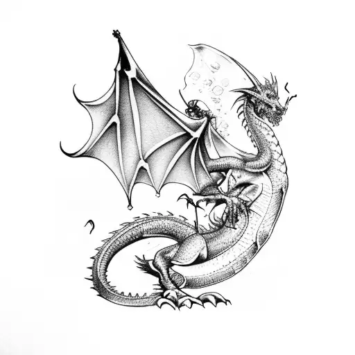 Dragon Com Cristal