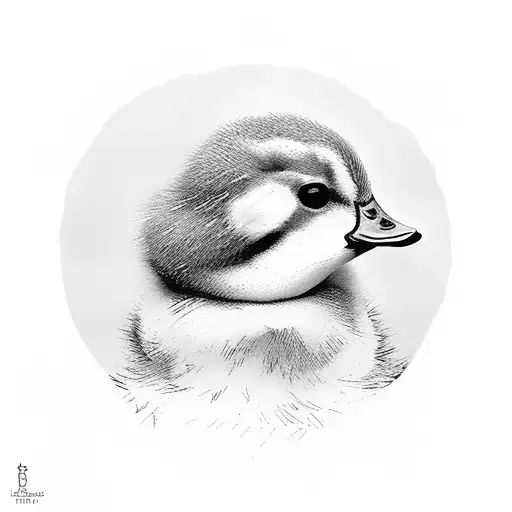 Baby Duck That Gets His Head Caught In A Stewed Tomato