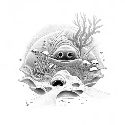 A Mesmerizing Underwater Panorama Capturing The Beauty Of The Ocean