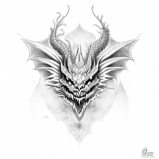 Dragon Evil Head