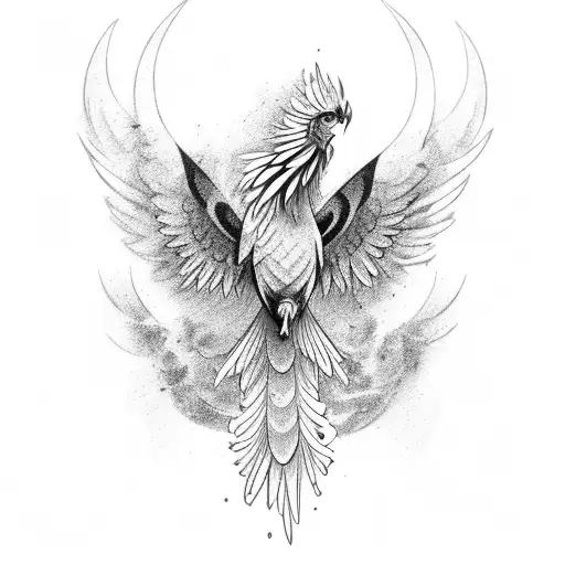 Phoenix Bird For Men