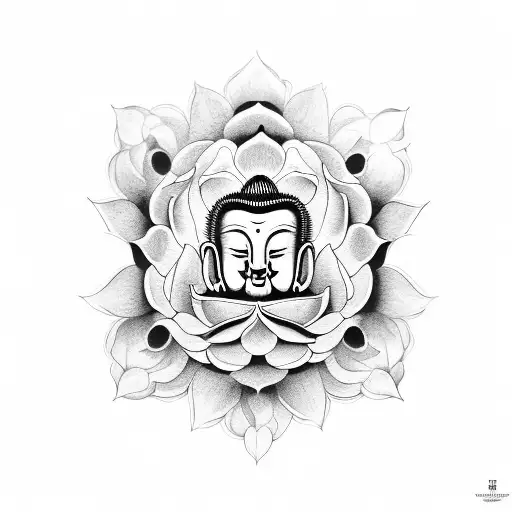 Loto Flower Buddah Carp Tree Earth Chinese