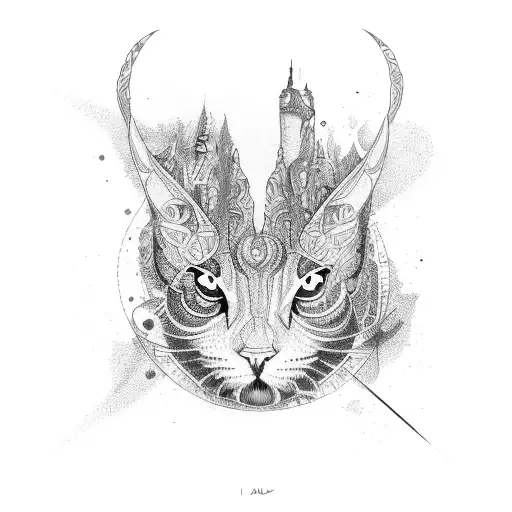 A Vibrant And Abstract Representation Of Juice Wrld's Music