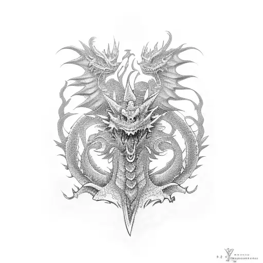 Yakuzu Dragon Inspired By Sailor Jerry