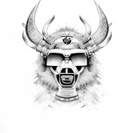 Bmw E30 Car With Viking