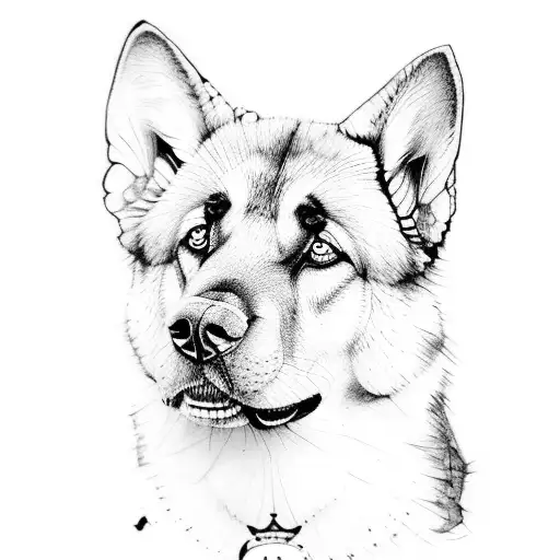 German Shepper And Me Loving