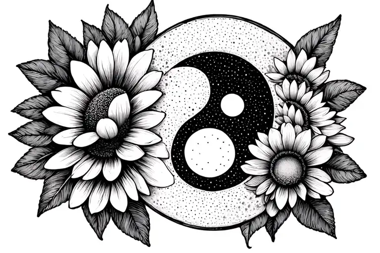 Magic Mushroom Yin Yang Lotus Flower Daisy Gemini Air Sign Km Om Witches Hat Dog Pawtree Of Life