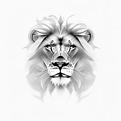 Lion With Crow Anf Lions Babys