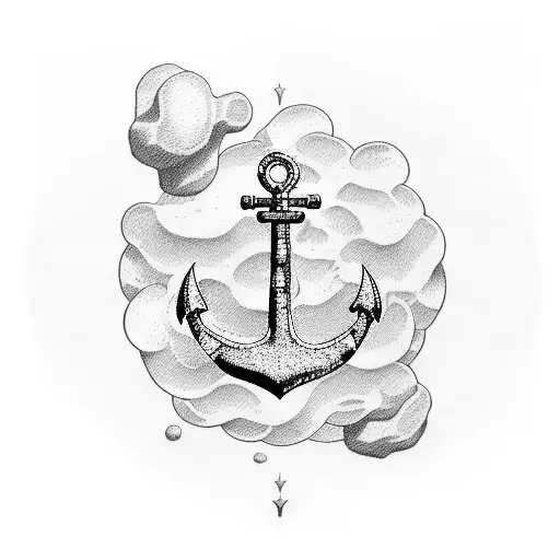 Anchor With Place For Name In It