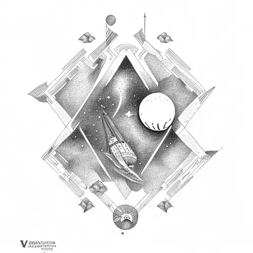 Vasco Da Gama Navigating Through A Galaxy Of Ufos