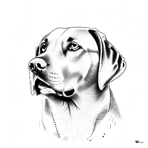 Labrador Sitting In A Volkswagen California