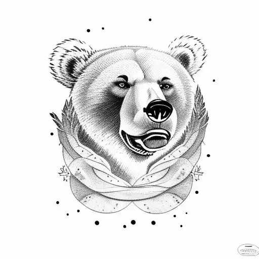 California Mommy Bear And Cubs