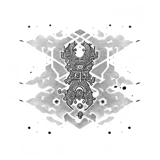 Airsoft Gun Surrounded By Japanese Kanji