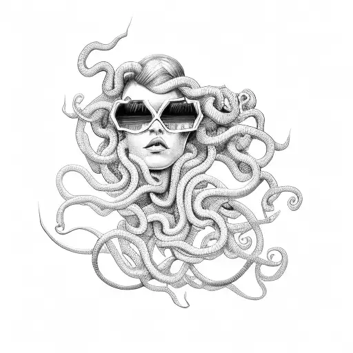 Medusa Sunglasses Smoking