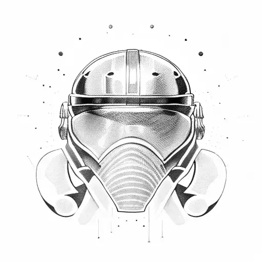 Spartan Helmet With Spider And Halo