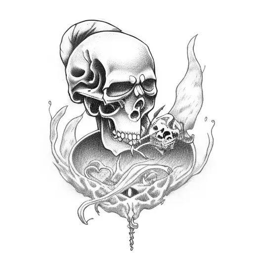 Grim Reaper With 7 Souls