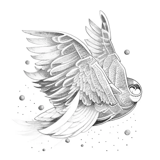 Future Fighter Jet Long Wing