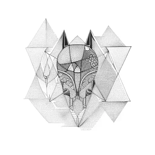 Line Of Life Geometric Style