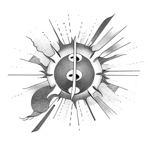 Sun With Music Guitar