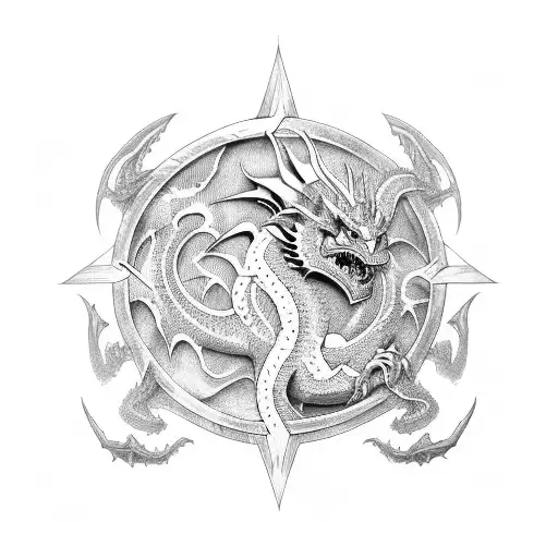 Draconic Runes Of A Dragon Called Nazgerr