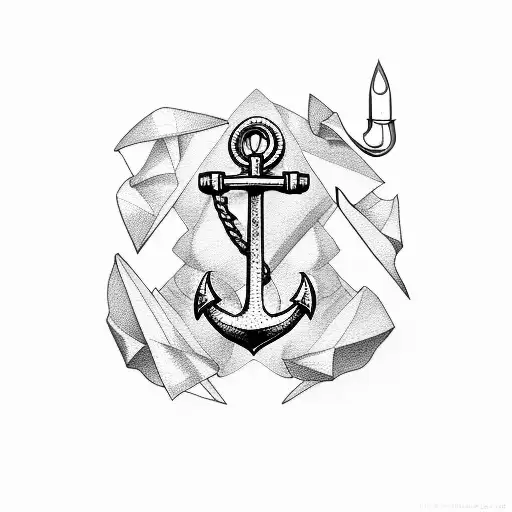 Anchor With Scissors