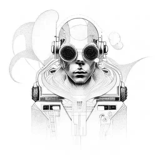 A Historical Figure From The Programmer Developer's Favorite Era In A Cyberpunk Setting