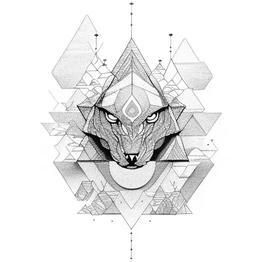 An Intricate Coding Algorithm Forming The Shape Of A Mountain