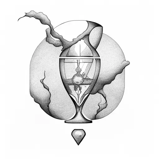 Hourglass Time Running Out