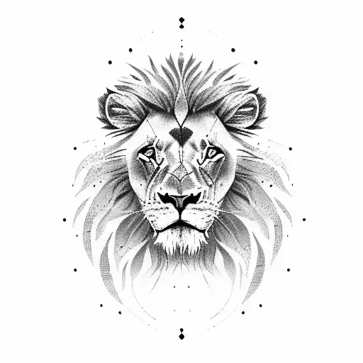 Lion With Half Human