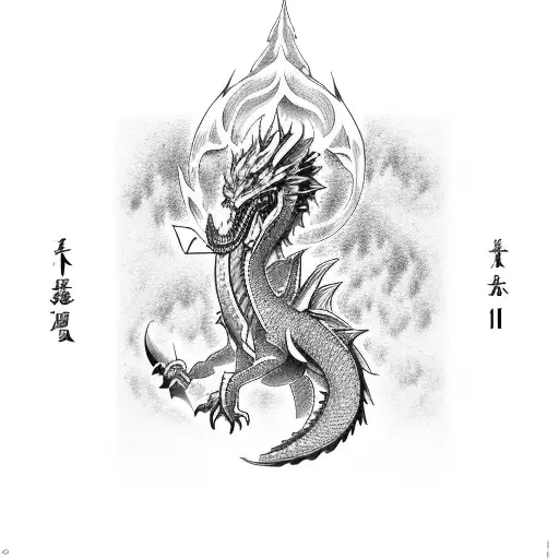 Hytsugaia Toshiro Summoning His Ice Dragon