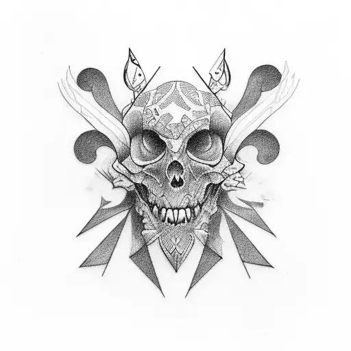 A Tattoo Design Inspired By The Multidisciplinary Nature Of Academia And Programming