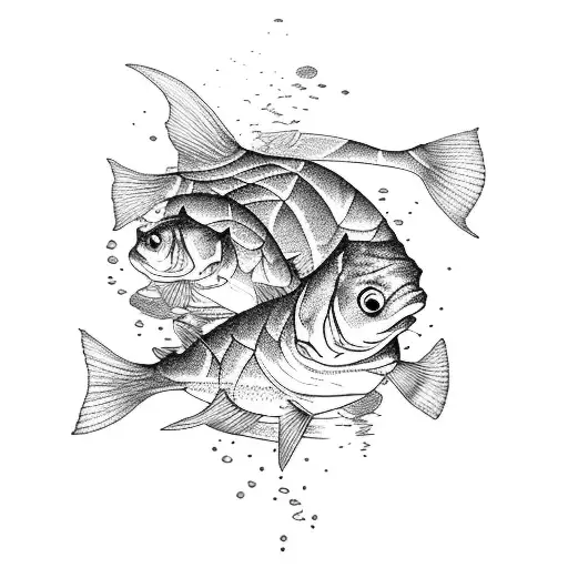 A Professor Teaching A Class Of Fish In A Kayak