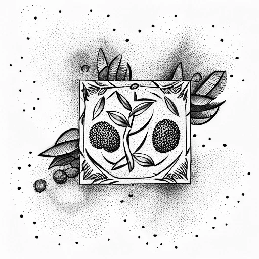 Olive Branch Chest Cover Up