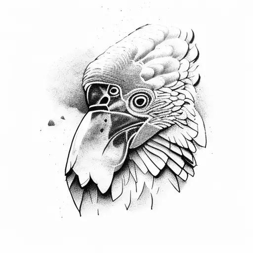 Andean Condor With A Mountain Behind