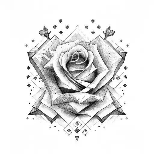 Gold Nuggets With Rose