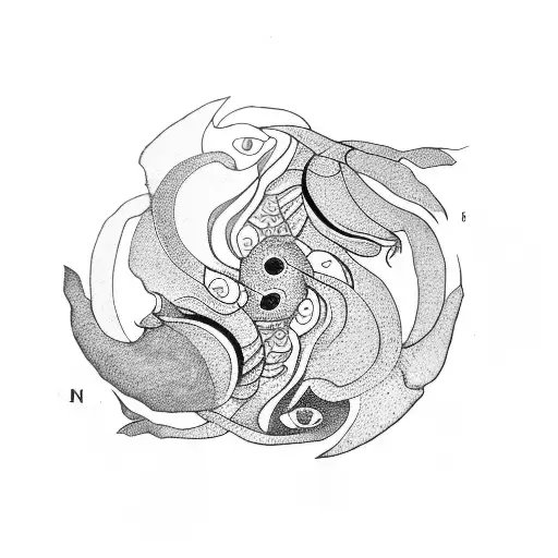 Ying And Yang And Scorpio