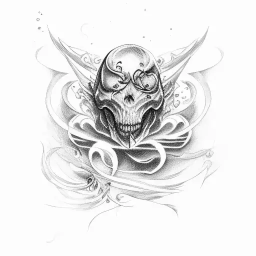 The Dark Mark With Florals