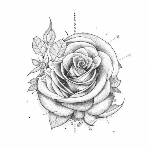 Beautiful Flowers That Are Not Roses With Some Leaves