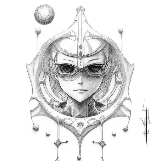 Original Tattoo For A Trigun Fan For His Sister Lucie