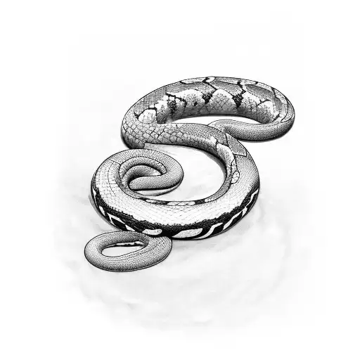 A Haunting Scene Of A Snake Slithering Through A Bookshelf Filled With Horror Novels