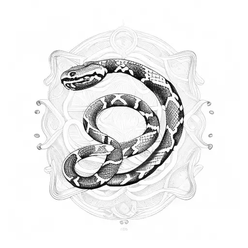 A Snake That Symbolizes Gemini