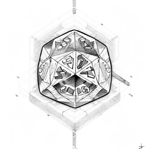 Lightsaber With Dungeons And Dragons Dice