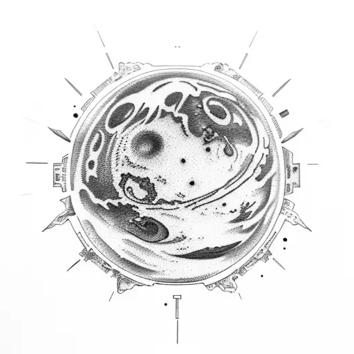 Planet Mars Realistic