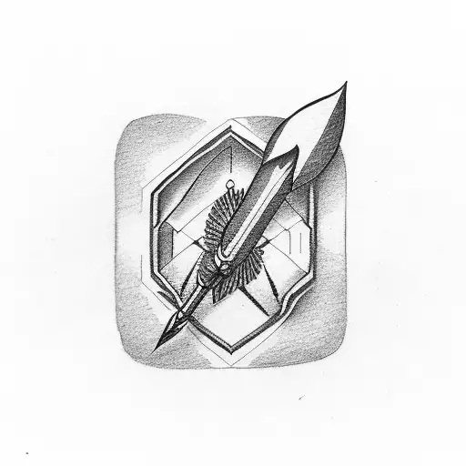 Arrow On Ring Finger