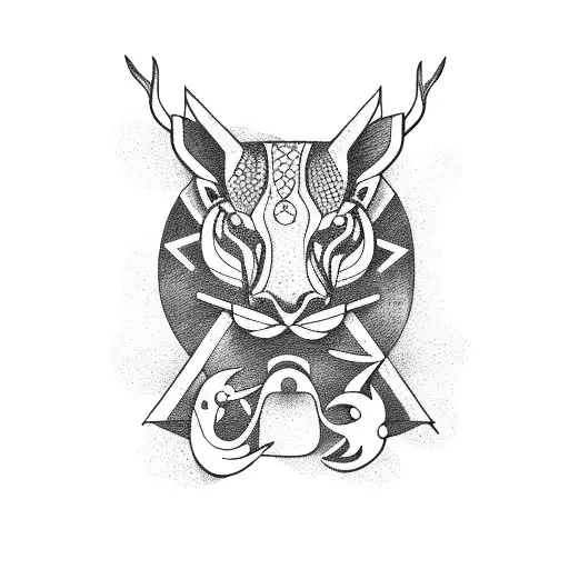 A Group Of Animals Native To Africa Gathered Around A Campfire