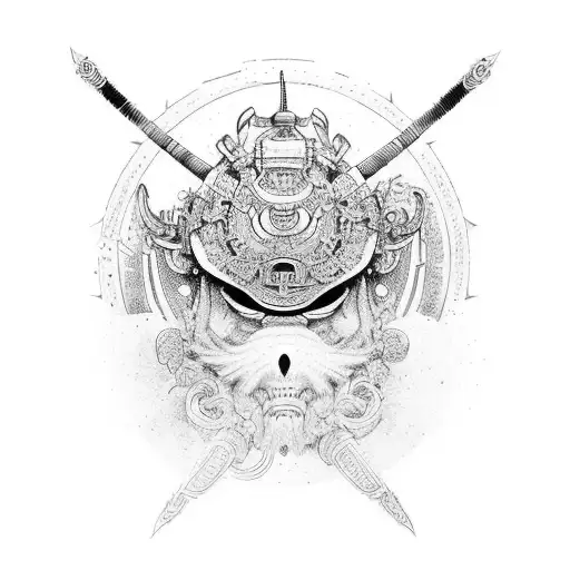 Samurai Cuerpo Entero